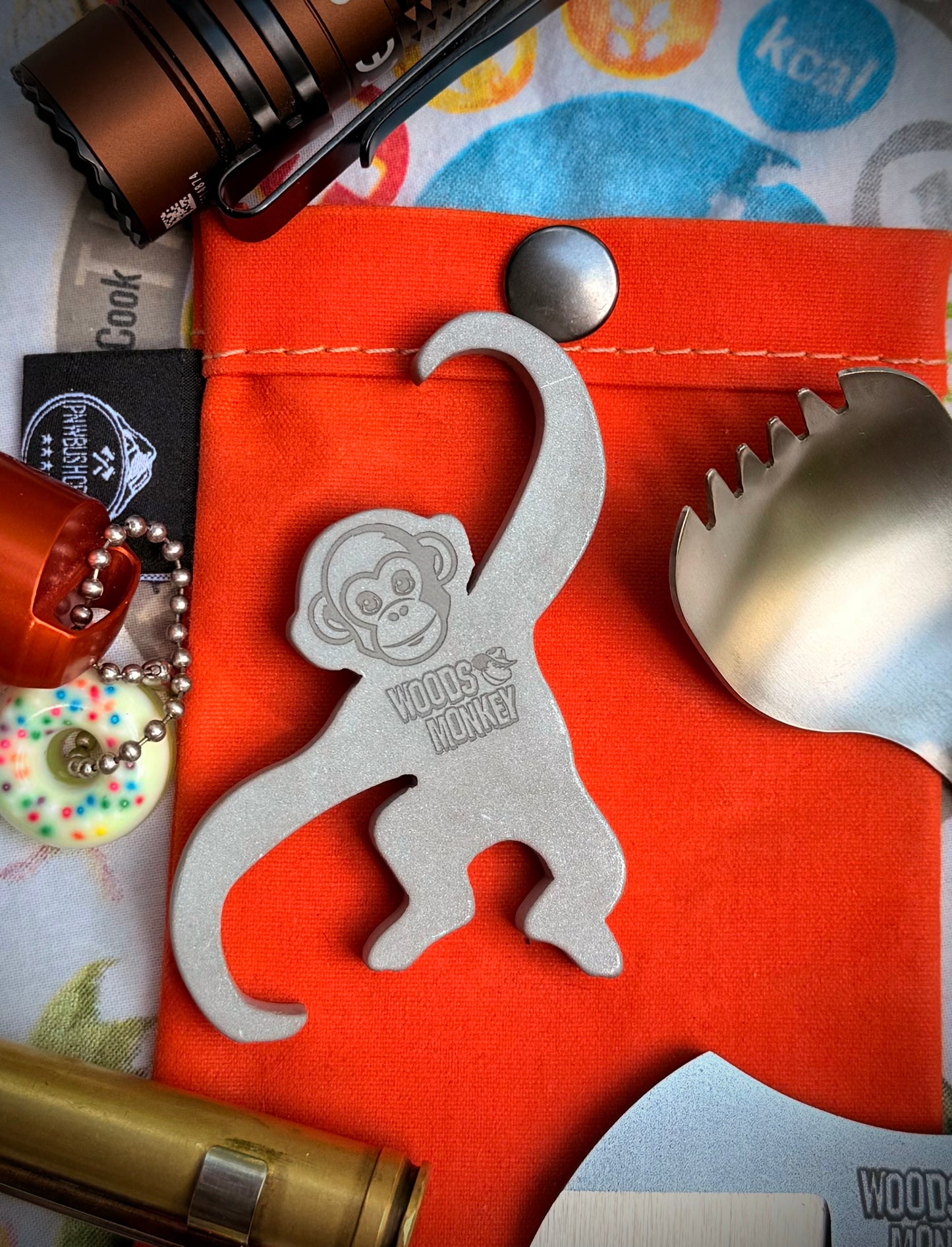 Monkey shaped bottle opener