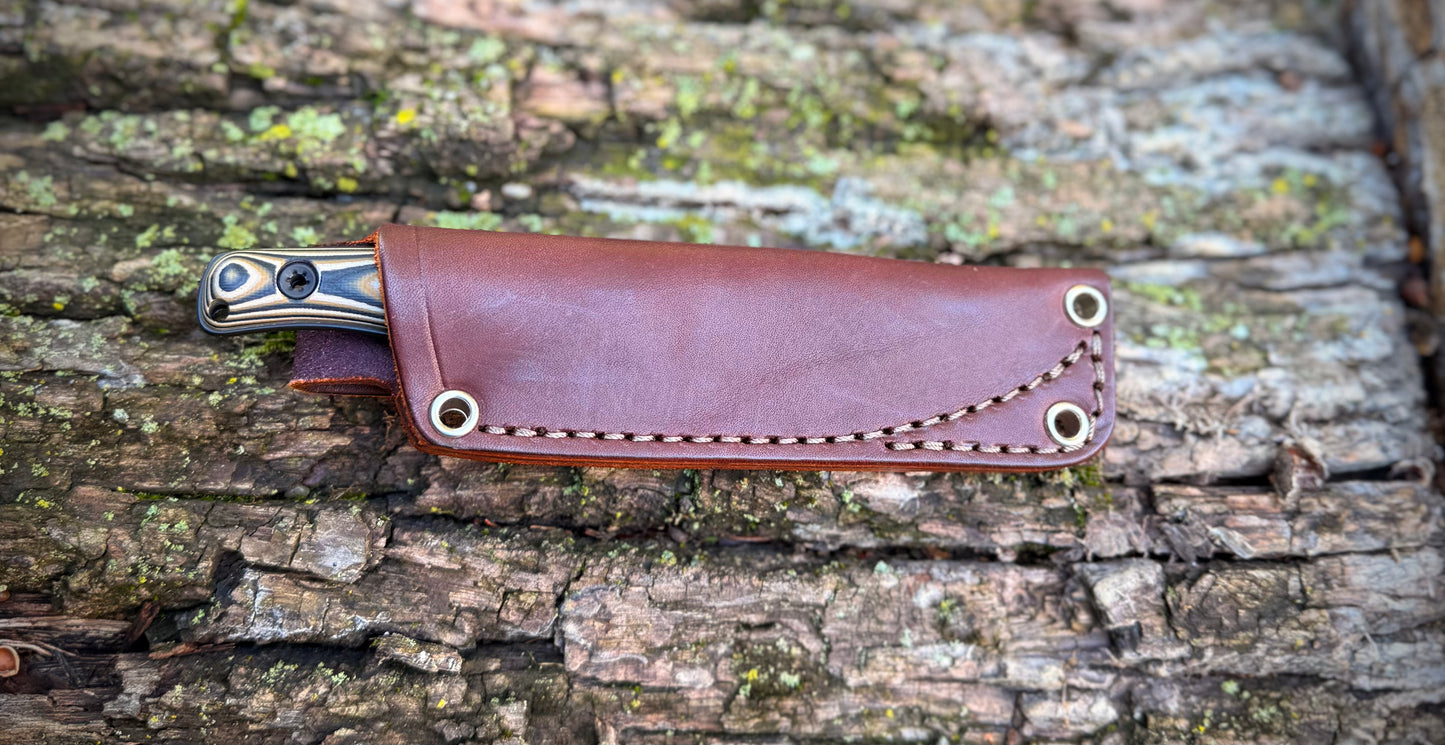 Hellbender Blade Co Snot Otter 2.8FS, Tan/OD/Black G10 Black S90V
