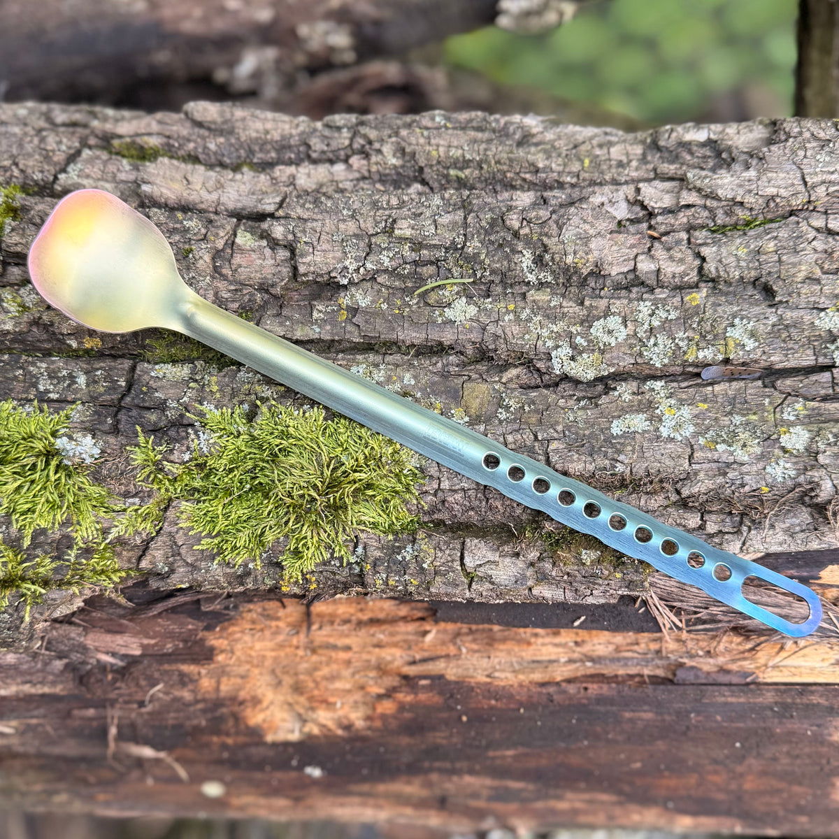 Long Titanium Spoon