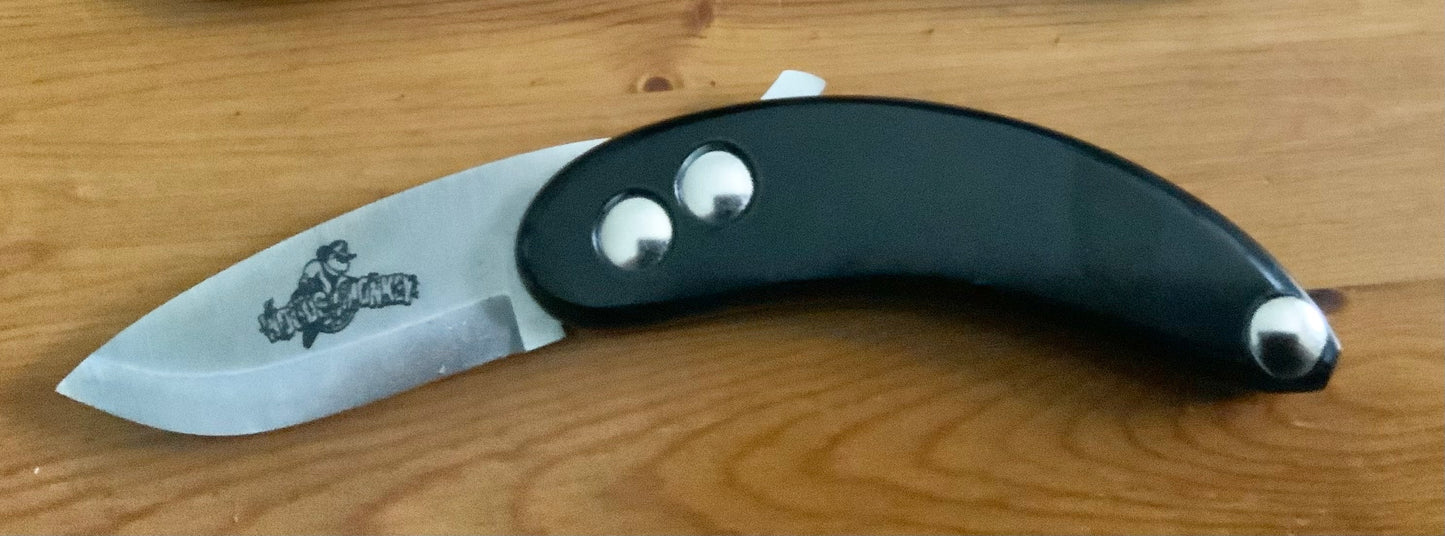 Banana Peel, Special Order, Magnacut, Black Paper Micarta