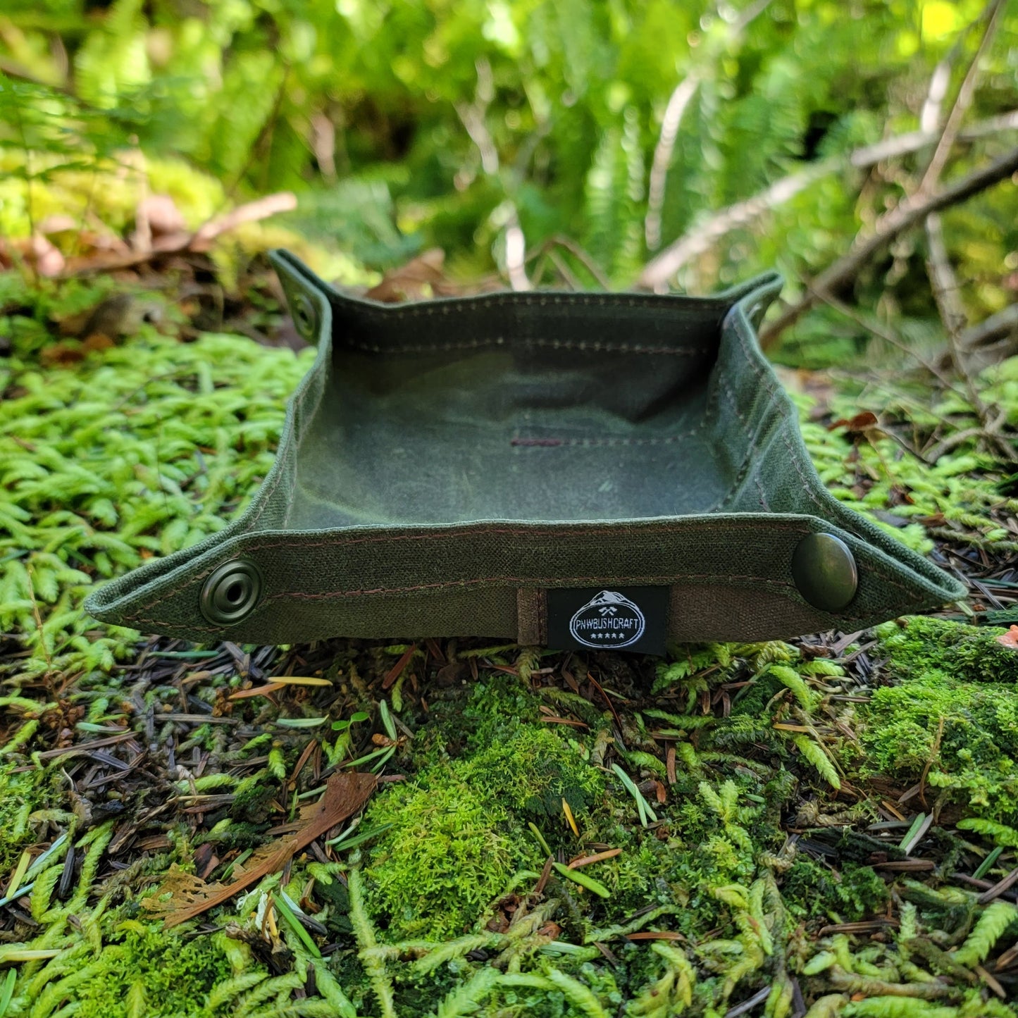 EDC Waxed Canvas Travel Tray