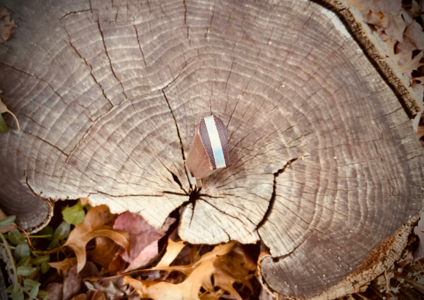 Bonds Creek Knives Fin & Feather showing butt of knife for full-tang representation