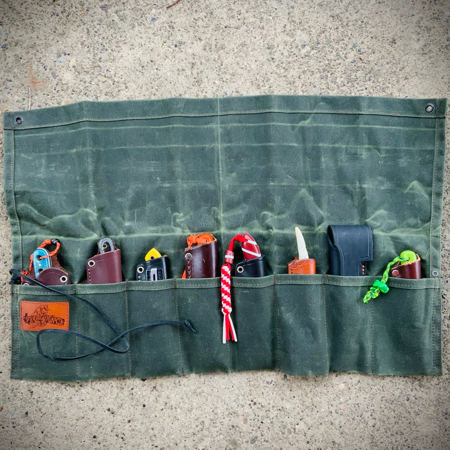 Birch Waxed Canvas Tool Roll