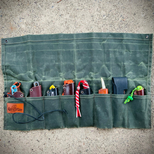 Birch Waxed Canvas Tool Roll