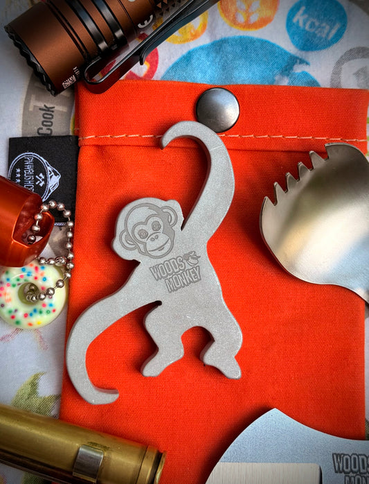 Monkey shaped bottle opener