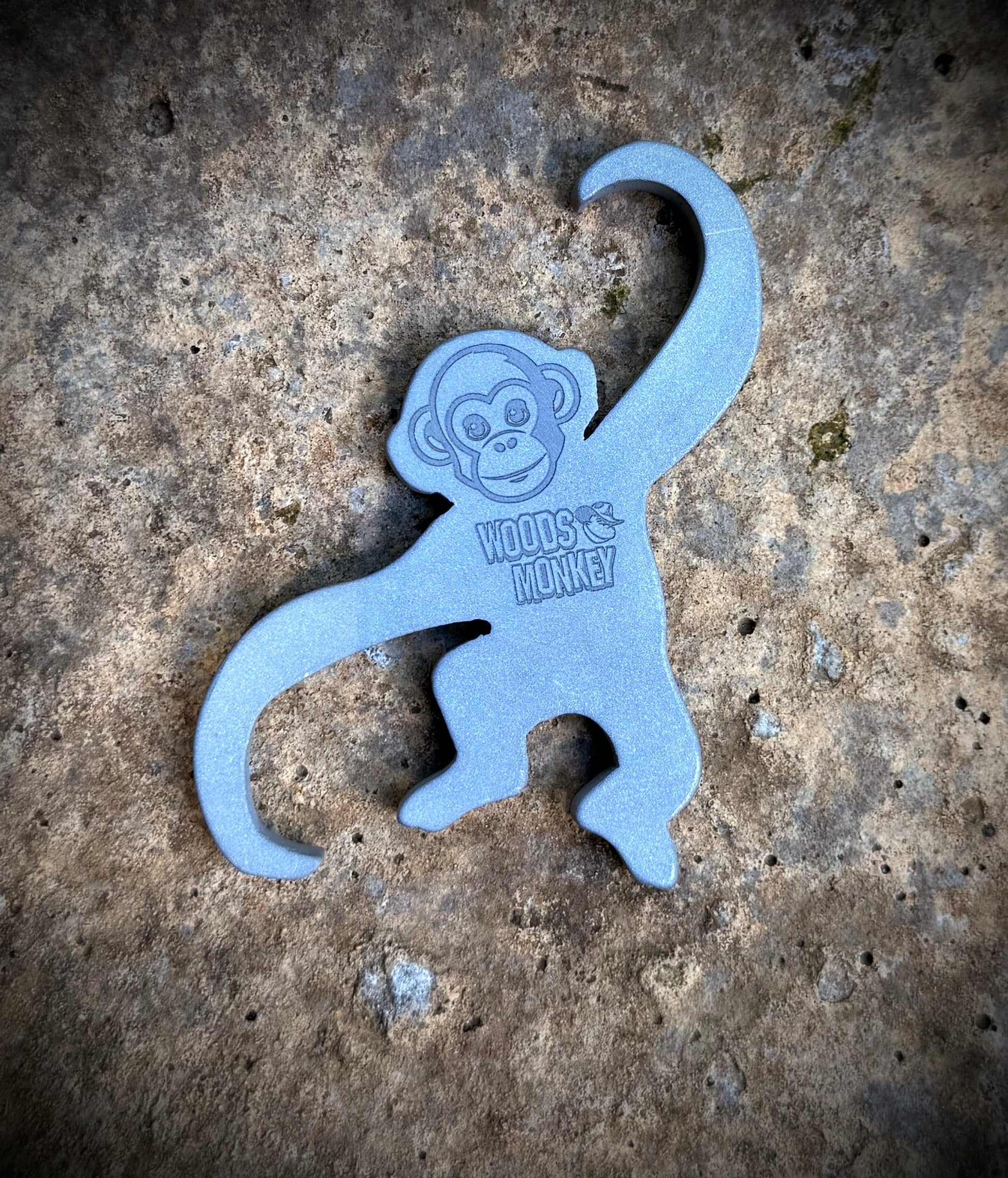 Monkey shaped bottle opener
