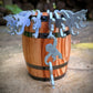 Barrell of monkey shaped bottle openers