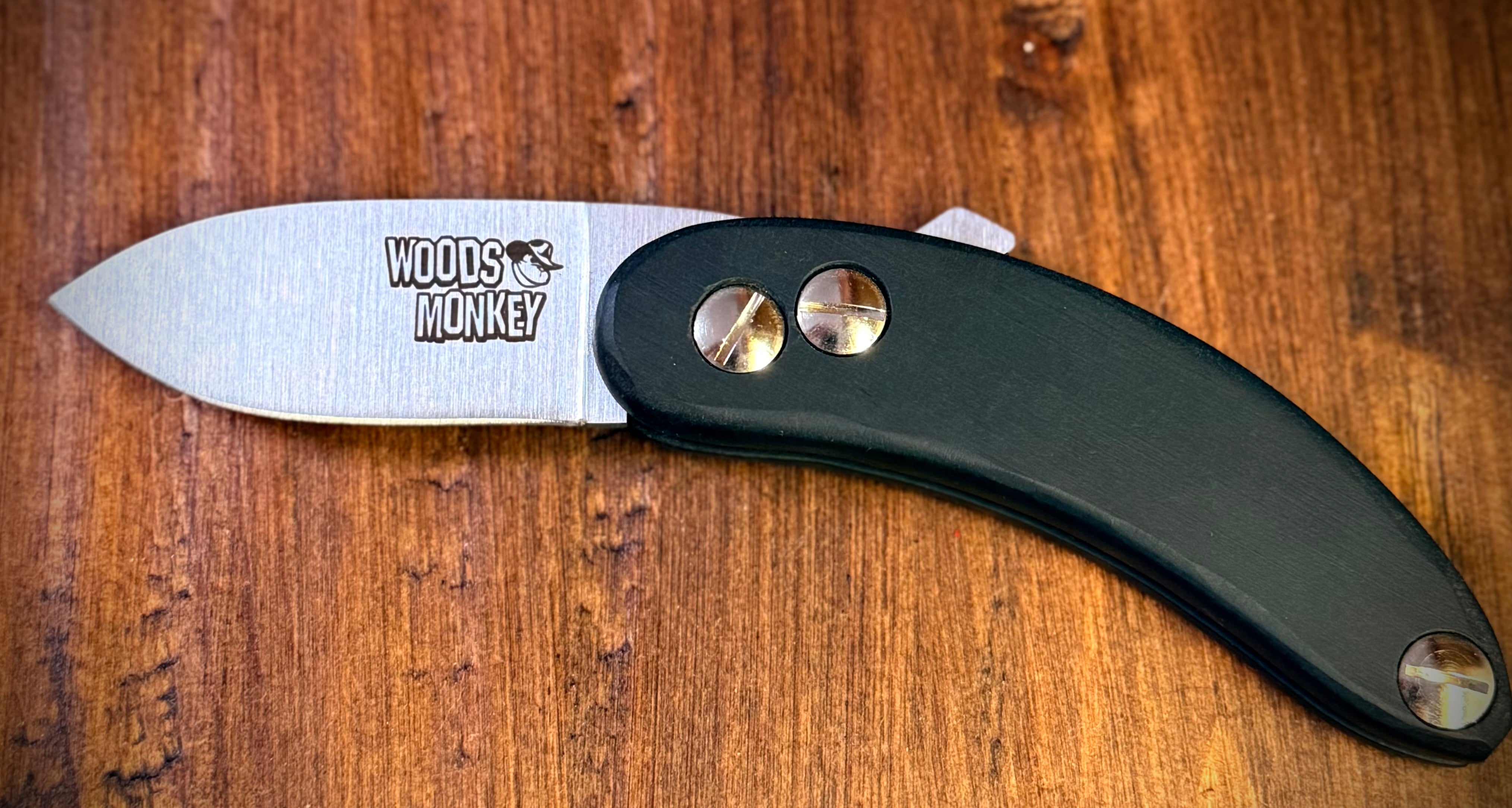Banana Peel Folder | Woods Monkey | Friction Folding Knife