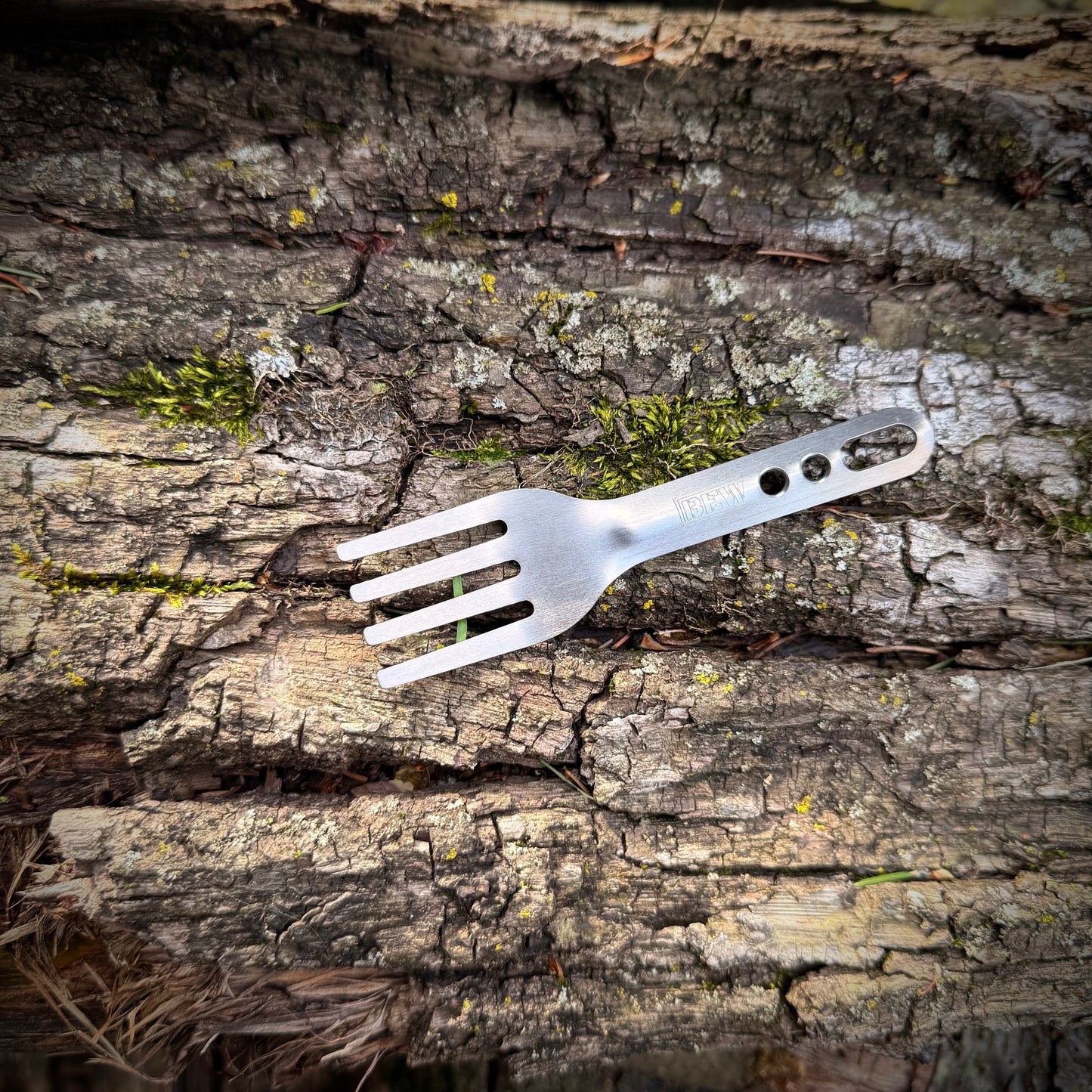 Stubby Titanium Fork