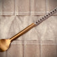 Anodized Brown Mink Long Titanium Spork