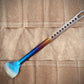 Light Rainbow Mink Long Titanium Spork