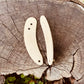 Snakeskin Micarta Knife Scales for Woods Monkey Banana Peel Folder