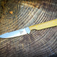Bonds Creek Knives Fin & Feather shown with green handle