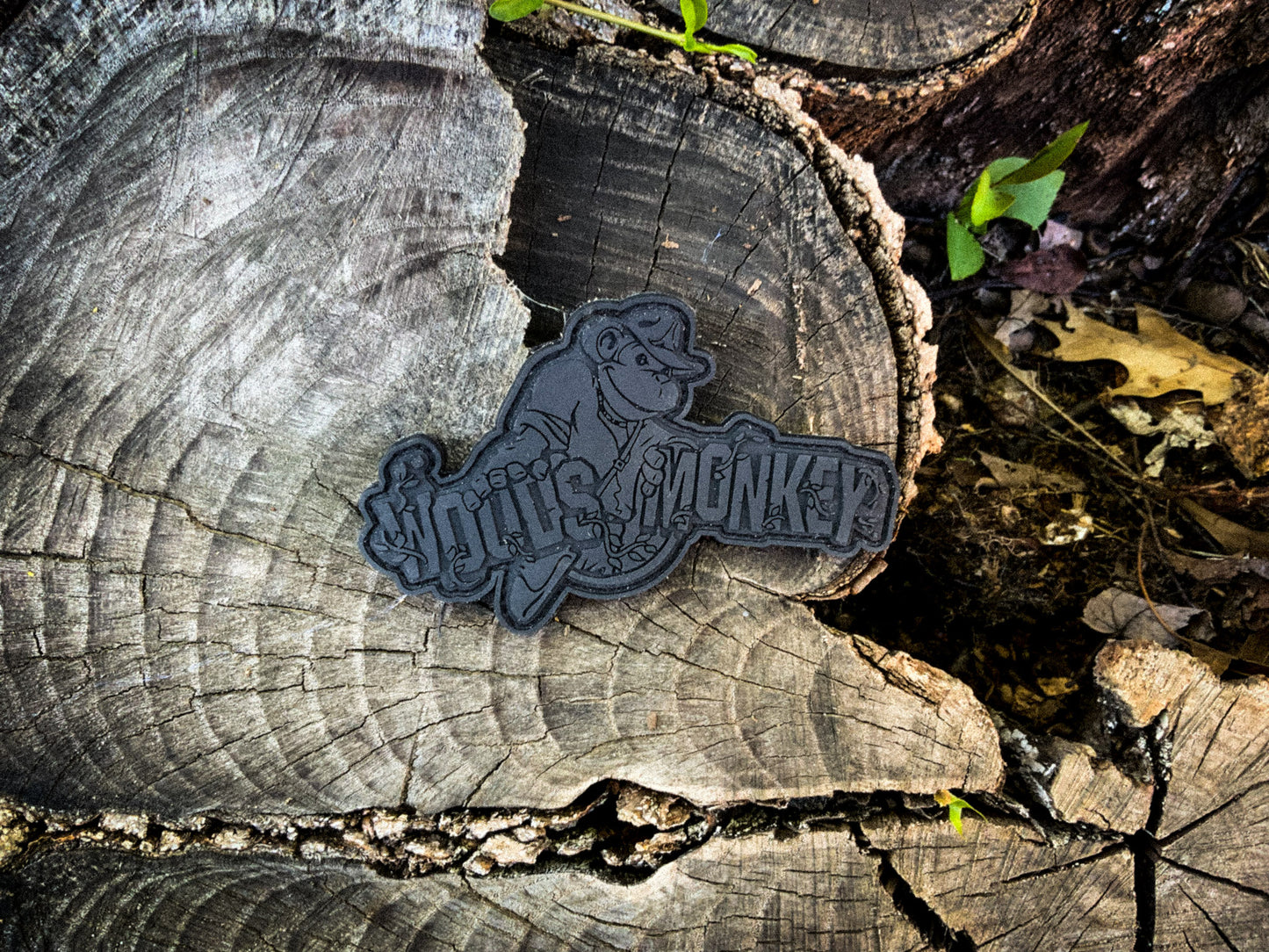 Woods Monkey PVC Patch