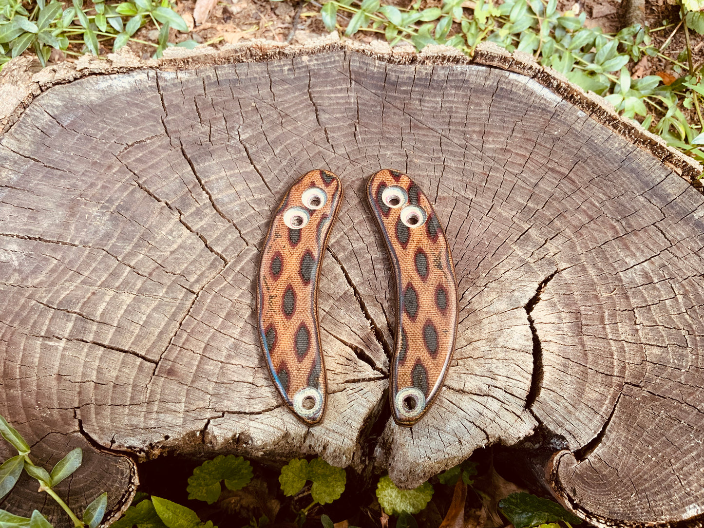 Python Micarta Knife Scales By Woods Monkey 