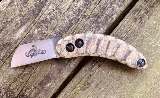 Banana Peel Neck Knife by Woods Monkey