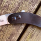 Woods Monkey Neck Knife with AEB-L Wharncliffe blade and black G10 scales