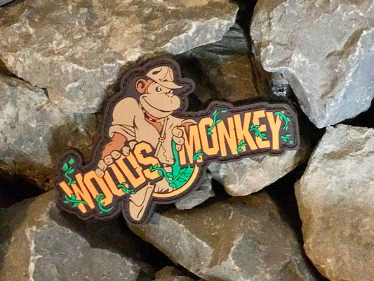 Monkey PVC Color Patch Close